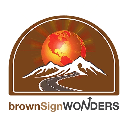 brownSignWONDERS logo